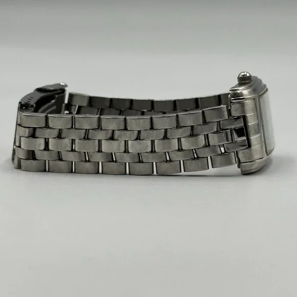 3/$30 Kenneth Cole Watch Women All Stainless Steel 21MM Case New Battery 6.75" - Picture 7 of 12